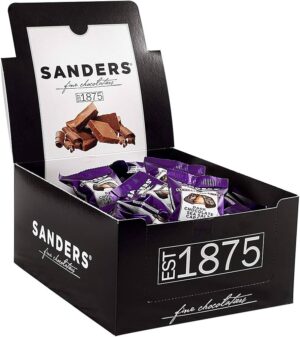 Sanders Dark Chocolate Sea Salt Caramels 0.5oz 48ct